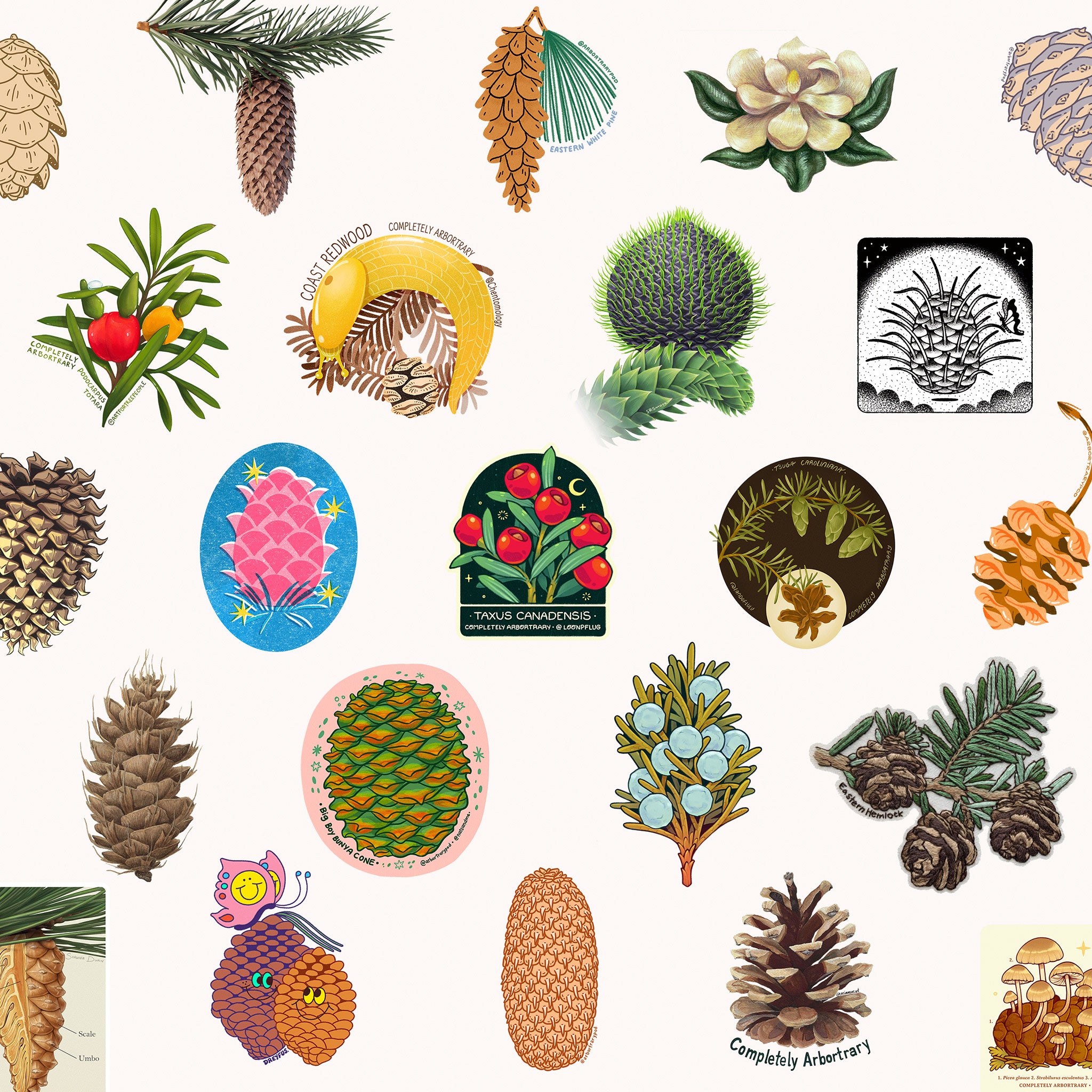 Cone Club Stickers